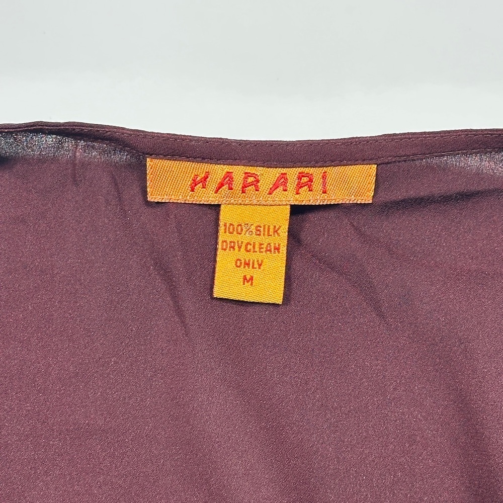 Woman’s Vintage Silk Tank Top HARARI Size Medium​​ - Picture 5 of 5